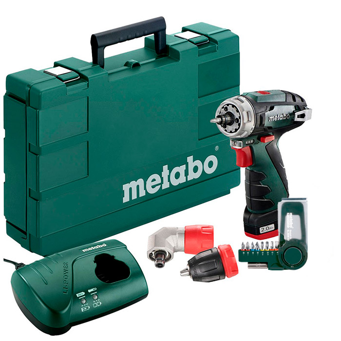 Аккумуляторный шуруповерт Metabo Po..