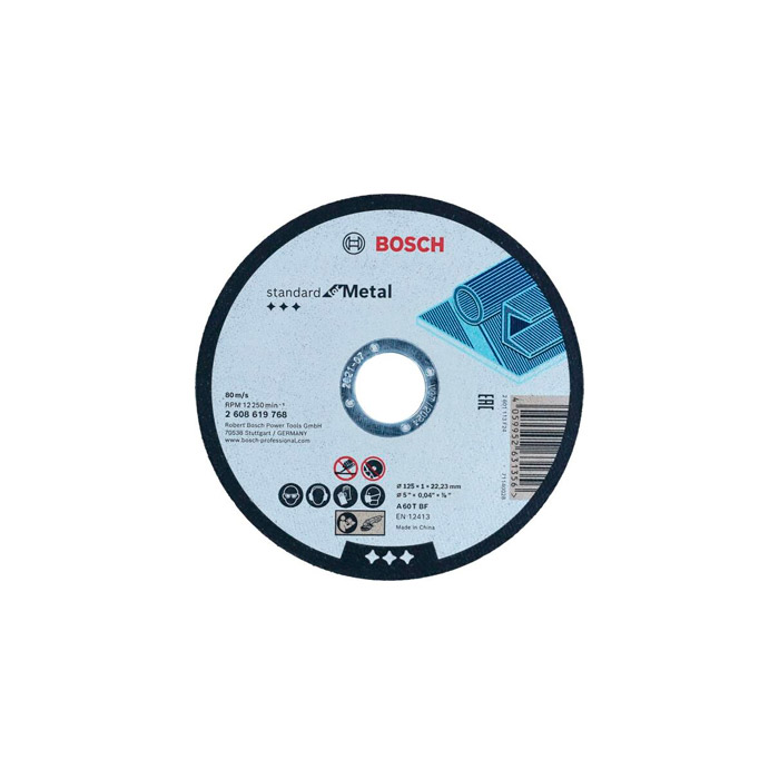 Диск абразивный Bosch Standard 125x1х22.2 260..