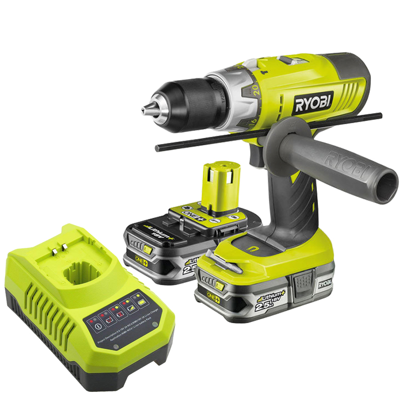 Аккумуляторный шуруповерт Ryobi R18..