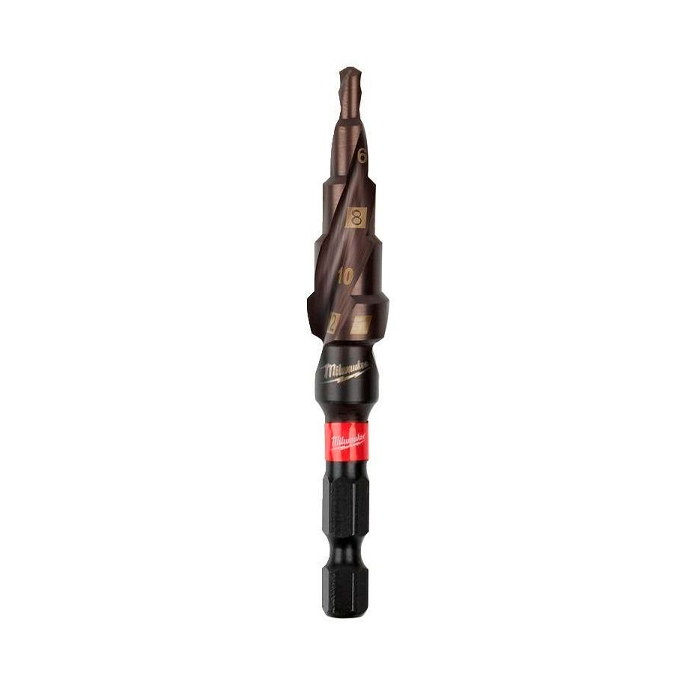 Burghie în trepte MILWAUKEE 4-12 mm..