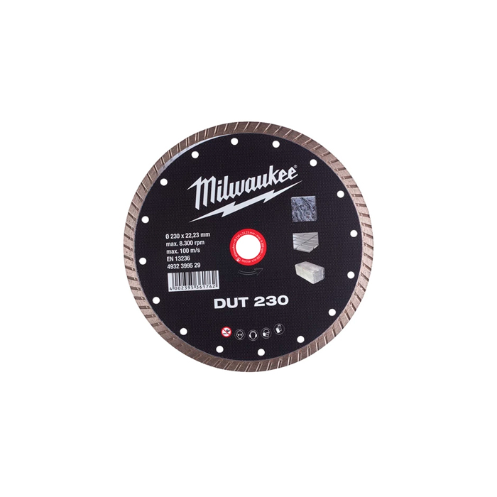 Диск алмазный отрезной Milwaukee Dut 230 мм..