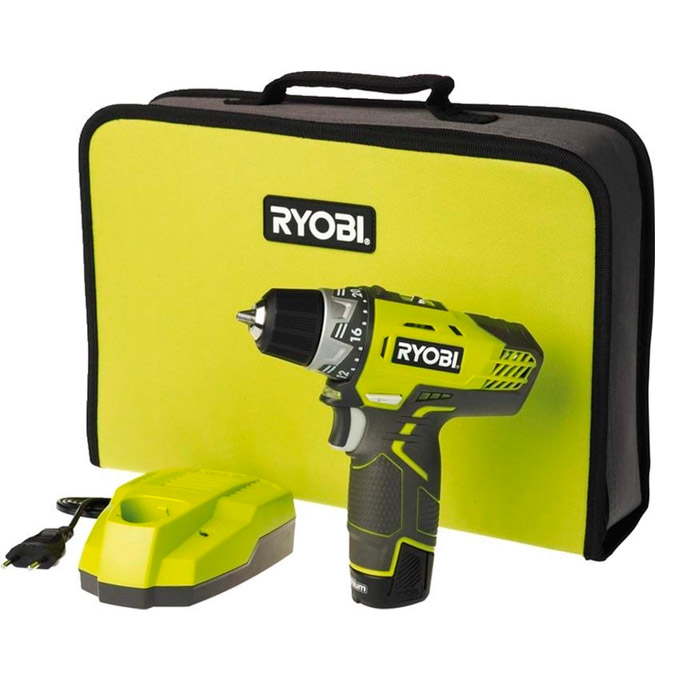 Аккумуляторный шуруповерт Ryobi R12DDLL13S..