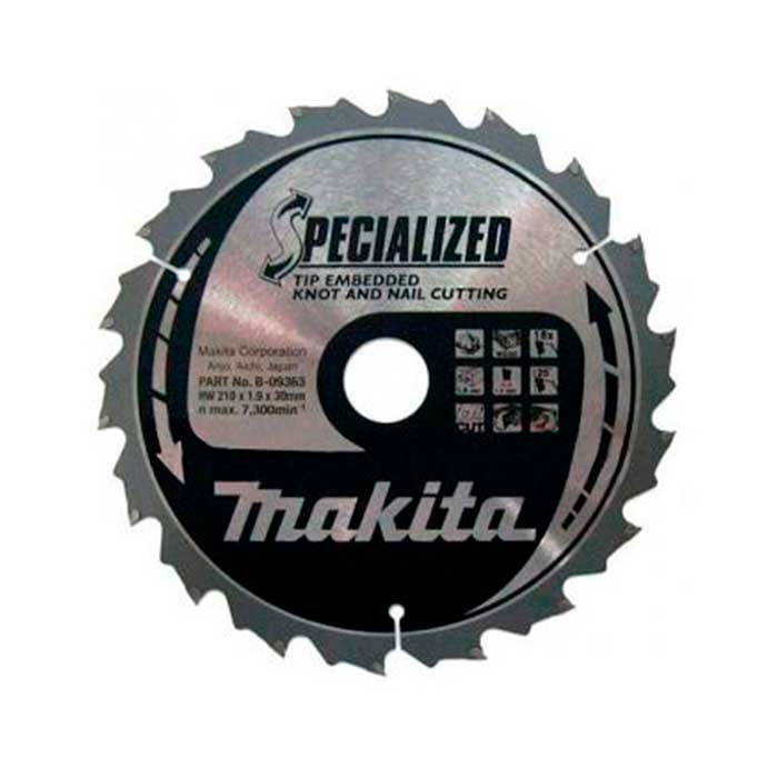 Диск пильный по дереву Makita B-09363..